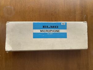 レア　ELMO MICROPHONE EC - 201 昭和レトロ　当時もの　マイクロフォン　エルモ
