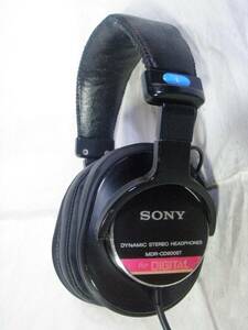 SONY MDR-CD900ST 新品極厚イヤーパッド交換済　音出確認済 モニターヘッドホン 67