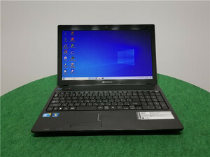 カメラ内蔵/中古/15型/ノートPC/Windows10/新品SSD256GB/4GB/i5 M480 /GateWay　NV55C 　新品無線マウス　MS　office2019搭載