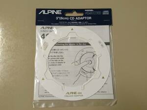アルパイン「CDシングル アダプター MODEL 4908」ALPINE 短冊 CD 8cm