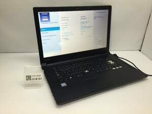 ジャンク/ TOSHIBA dynabook B65/J PB65JBA44F7AD11 Intel Core i5-7300U メモリ8.19GB SSD256.06GB 【G16181】