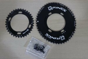 ☆ROTOR ローター QRINGS 52/36T BCD 110mm 4ARM 楕円チェーンリング