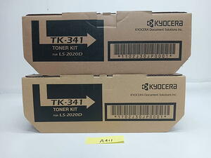 A-411【新品】京セラ　KYOCERA　トナーキット　TK-341　2本セット　純正