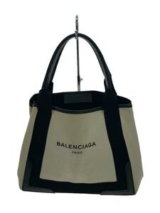 BALENCIAGA◆トートバッグ[仕入]/キャンバス/BEG/無地