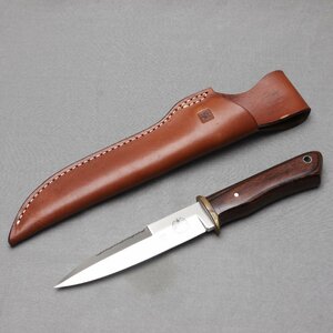 【その他】ALMAR KNIFE アルマーナイフ　IMMIGRATION BORDER PATROL シースナイフ　中古品