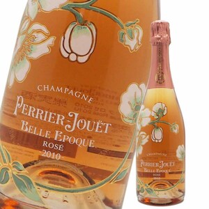 ペリエジュエ ベルエポック ロゼ 2010年 750ml 赤シャンパン 箱なし PERRIER-JOUET BELLE EPOQUE Rose 未開栓 中古 二次流通品