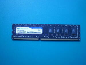 動作確認済み　TEAMGROUP　DDR3-４GB　PC3-4GB　１枚　 K