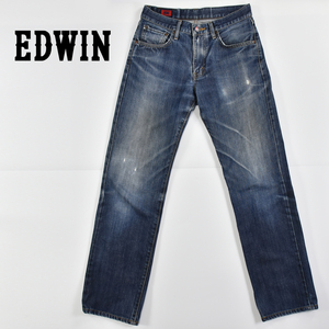 EDWIN エドウイン ★ 日本製 503 (50303) ヴィンテージウォッシュ加工 デニム パンツ ジーンズ インディゴ メンズ 29