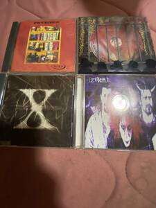 X(X JAPAN)ベストアルバム CD SINGLES+zilch アルバム CD 321 +hide アルバム CD Ja.zoo PSYENCE 計4枚セット