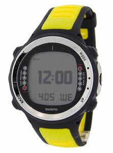 SUUNTO/スント ss016918000 Diving D4i ダイビング D4i Yellow イエロー 腕時計∵