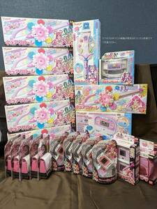 プリキュア5 gogo 変身玩具セット キュアモ キュアモキャリー キュアフルーレ ローズパクト ローズパクトポーチ ミルキィパレット 等大量