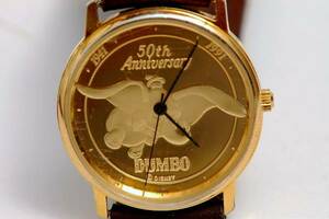 即決　ダンボ　50周年記念　クォーツ腕時計　 Pedre　 ダンボ　限定品　美品