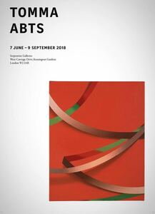 Tomma Abts トマアブツ　ポスター A1サイズ 抽象画 アブストラクト