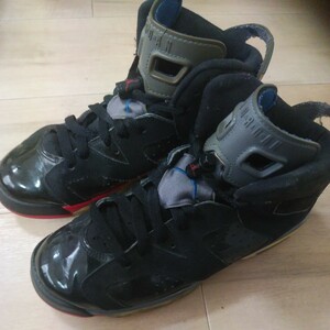 NIKE AIRJORDAN6 BLACK 24cm