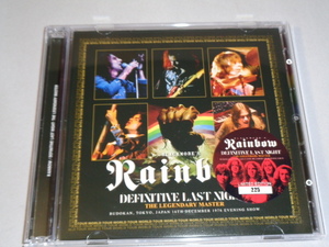 RAINBOW/DEFENITIVE LAST NIGHT 1976 2CD