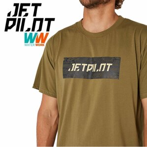 ジェットパイロット JETPILOT 2024 Tシャツ メンズ マリン 送料無料 ランドスケープ Tシャツ S23602 セージ M