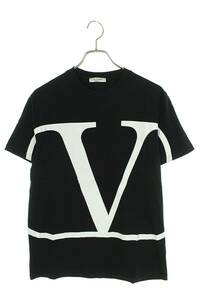 ヴァレンティノ VALENTINO TV3MG02T5F6 サイズ:M VロゴプリントTシャツ 中古 BS99
