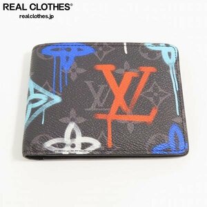 LOUIS VUITTON/ルイヴィトン ポルトフォイユ ミュルティプル エクリプス 二つ折り財布 M81847 /LPL