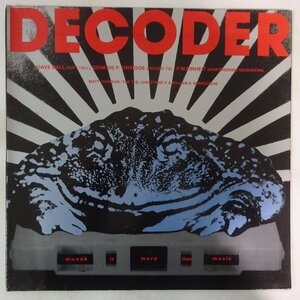 10024992;【Germanyオリジナル】V.A.(Dave Ball, Genesis P. Orridge, Einsturzende Neubauten, etc) / Decoder