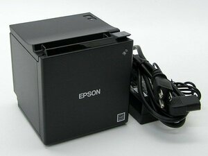 ■β EPSON TM-m30 Bluetooth/スマレジ対応レシートプリンタ/動作OK/印字良好/用紙幅 80mm/カッター付 使用1.986km【Bランク】【1229-02】