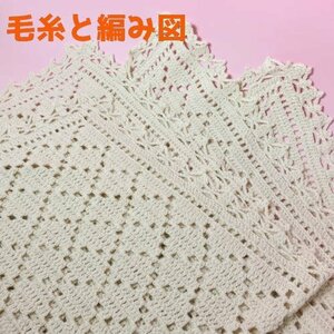 編み物キット オーガニックコットン１００％のポームベビーで編む赤ちゃん用おくるみ 毛糸 夏糸 ハマナカ 無料編み図