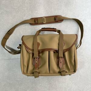 美品 Billingham CANVAS 335 ビリンガム カメラバッグ ショルダーバッグ キャンバス レザー 