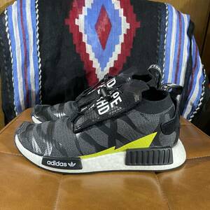 ★新品 adidas x NEIGHBORHOOD x BAPE NHBAPE NMD STEALTH 25.0cm US 7.0 UK 6.5 ベイシング エイプ エヌエムディー EG0936★