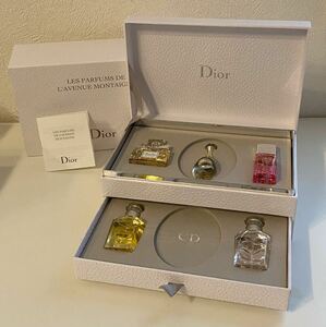 B4D834◆ 新古品◆ クリスチャン ディオール Christian Dior レ パルファム ドゥ ラヴニュー モンテーニュ ミニ香水 5本セット