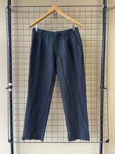 【JIL SANDER/ジルサンダー】MADE IN ITALY SILK MOHAIR Tuck Trouser シルク モヘア ウール タック トラウザー パンツ スラックス 伊製