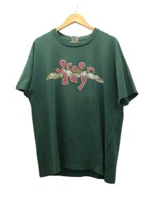 ANVIL◆90S/GREEN DAY/コピーライト1995/シングルステッチ/バンドTシャツ/XL/コットン/グリーン