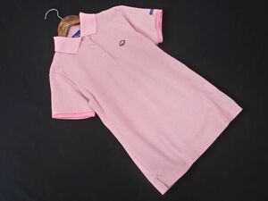 ネコポスOK FIDRA フィドラ ゴルフウェア ポロシャツ sizeS/ピンク ■◆ ☆ dgb9 レディース