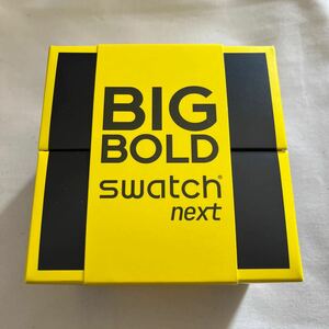 swatch next BIG BOLD SB03B100 ブラック黒　腕時計　スウォッチ