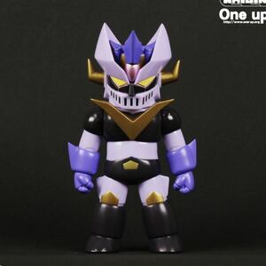 KAIJIN x One up. グレンダイザー パープル sofvi カイジン ワンアップ ソフビ 永井豪 マジンガーZ Mazinger