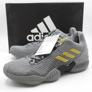 【中古・未使用品】アディダス PRO BOUNCE 2018 LOW プロバウンス ロウ 27.5cm GRYスリーF17 GL AH2683 メンズ ADIDAS バスケットボール