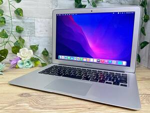 【動作OK♪】MacBook Air 2015 A1466[Core i5(5250U)1.6Ghz/RAM:4GB/SSD:128GB/13インチ]Catalina インストール済 動作品