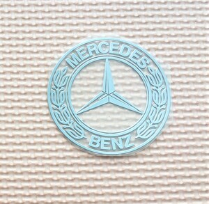 稀少 送込み　MERCEDES　マーク　アルミ　ステッカーエンブレム２０ｍｍ