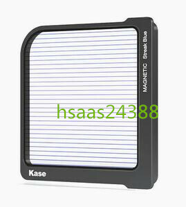 Kase携帯電話磁気スクエアブルーストリークレンズフィルター作成シネマティックブルーフレアフィルターiPhone 13 12 11 8 7 XR X XSSamsung
