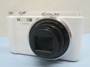 1610万画素★CASIO EX-ZR1300 コンパクトデジタルカメラ ホワイト EXILIM カシオ エクシリム バッテリー付き ジャンク USED 93407★！！