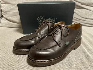 美品 PARABOOT CHAMBORD パラブーツ シャンボード カフェUチップ 