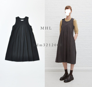 2022ss MARGARET HOWELL マーガレットハウエル TWISTED ORGANIC COTTON TWILL ワンピース