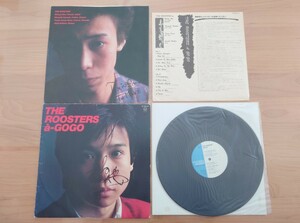 ★ザ・ルースターズTHE ROOSTERS★a-GOGO★AF-7053-AX★サイン付★LPレコード★中古品