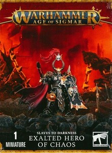 【スレイヴ・トゥ・ダークネス】エグザルテッド・ヒーロー・オヴ・ケイオス EXALTED HERO OF CHAOS[83-67][WARHAMMER A.O.S]ウォーハンマー