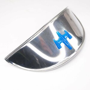 Headlamp Peak CUPPINI for headlamp 130mm blue ベスパ ランブレッタ Vespa Lambretta ヘッドライトピーク ヘッドライトバイザー青