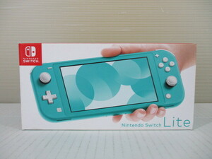 G2989 送料無料！ Nintendo Switch Lite ターコイズ 中古品/動作確認済み/内袋なし/傷や擦れ等の中古感有