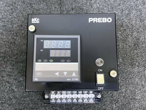 理化工業 PREBO-31D 温度コントロールBOX 温度調節器 200V単相/三相 中古品