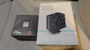 AMD Ryzen 5 7600正規代理店品 ＋ 空冷クーラーDeepCool AK400 DIGITAL
