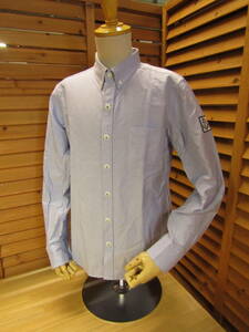 Y送料無料△891【MONCLER GAMME BLEU モンクレールガムブルー】イタリア製 D13915200420 CAMICIA 長袖 オックスフォード シャツ SIZE 0