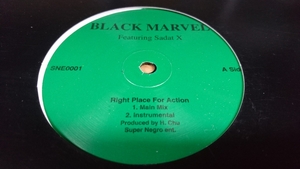 BLACK MARVEL/Right Place For Action Featuring Sadat X 12