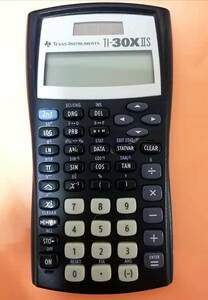 送料230円　USAで購入 関数電卓 Texas Instruments TI-30ＸⅡS大学生の必須品