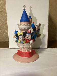 AMERICAN DISNEYLAND OPEN 35TH ANNIVERSARY FIGURE WITH MUSIC BOX アメリカディズニーランドオープン35周年記念品 1990年 オルゴール付き